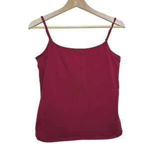 J. Jill Shelf Bra Cami Tank Top Adjustable Strap Women's Large